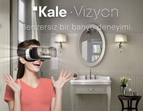 Kale Vizyon ile şimdi hayalinizdeki banyo gözle görebileceğiniz, dokunabileceğiniz kadar yakın!